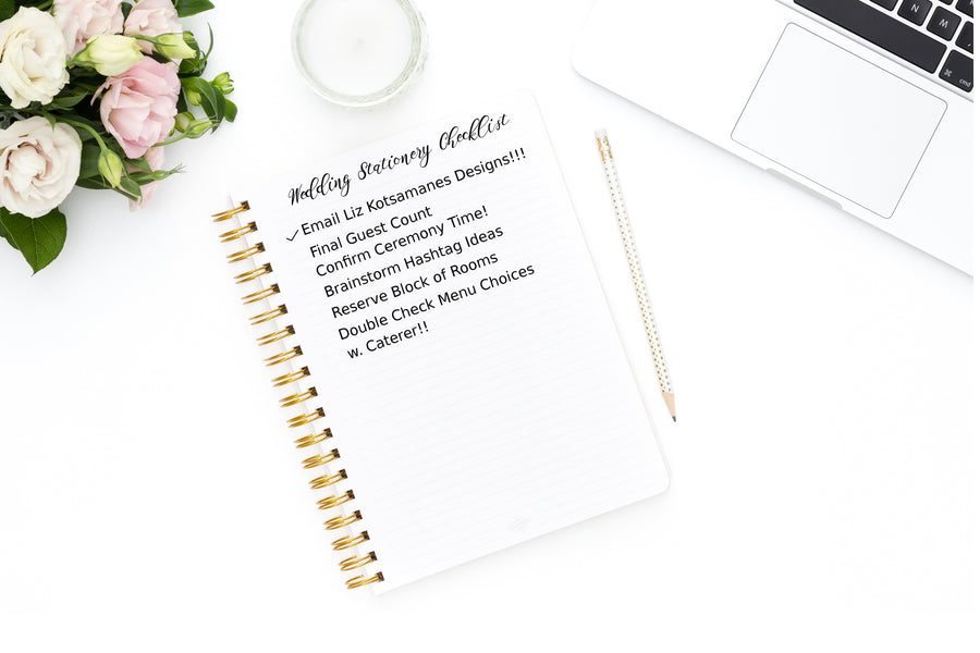 A Wedding Invitation Checklist-How to be Prepared for Meeting With Your Stationer